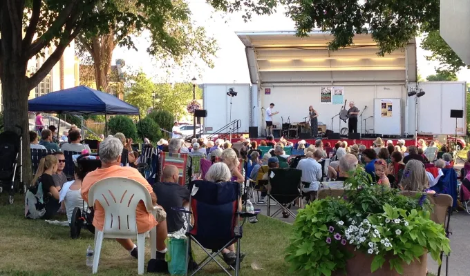 Northfield concert in the park