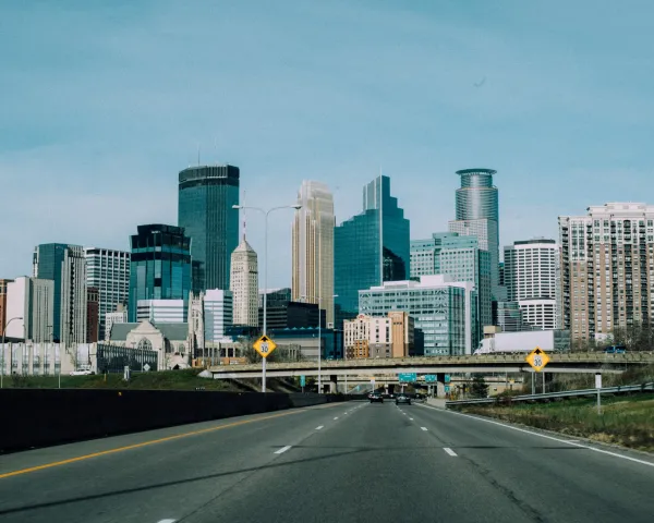 Downtown Minneapolis skyline